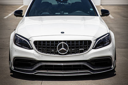 Carbonado AMG Sedan BR Style Front Lip | 2015-2021 Mercedes Benz W205 C63 S