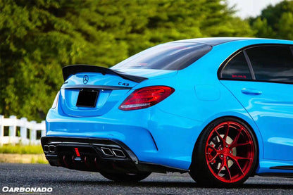 Carbonado RT Style Trunk Spoiler | 2015-2021 Mercedes Benz C63 AMG C-Class W205 Sedan
