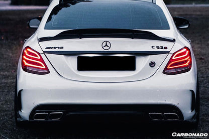 Carbonado RT Style Trunk Spoiler | 2015-2021 Mercedes Benz C63 AMG C-Class W205 Sedan