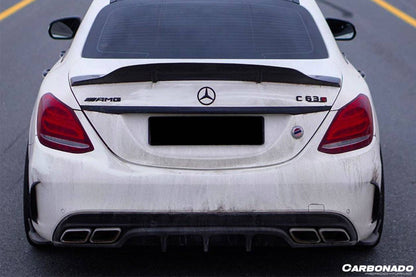Carbonado RT Style Trunk Spoiler | 2015-2021 Mercedes Benz C63 AMG C-Class W205 Sedan