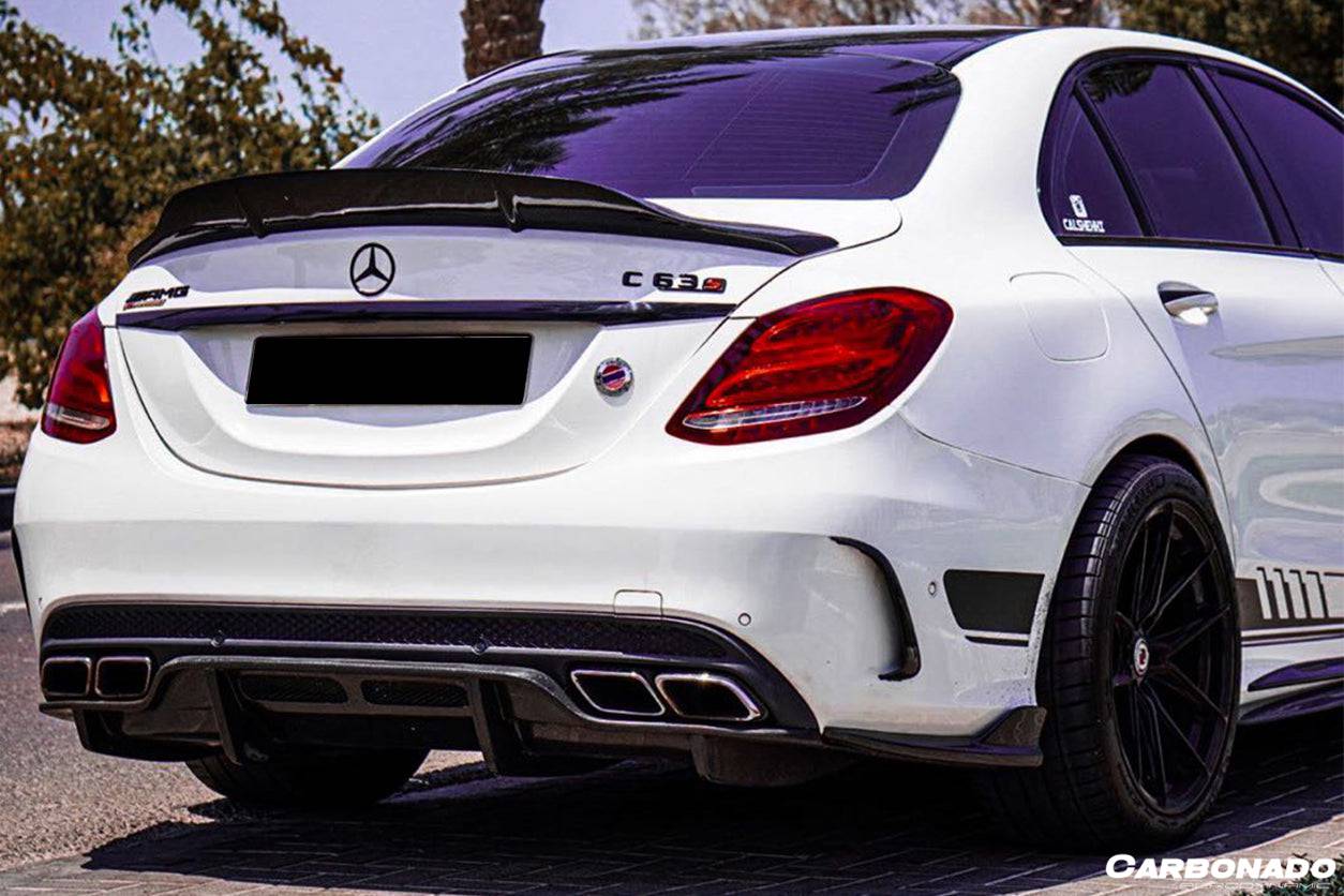 Carbonado RT Style Trunk Spoiler | 2015-2021 Mercedes Benz C63 AMG C-Class W205 Sedan