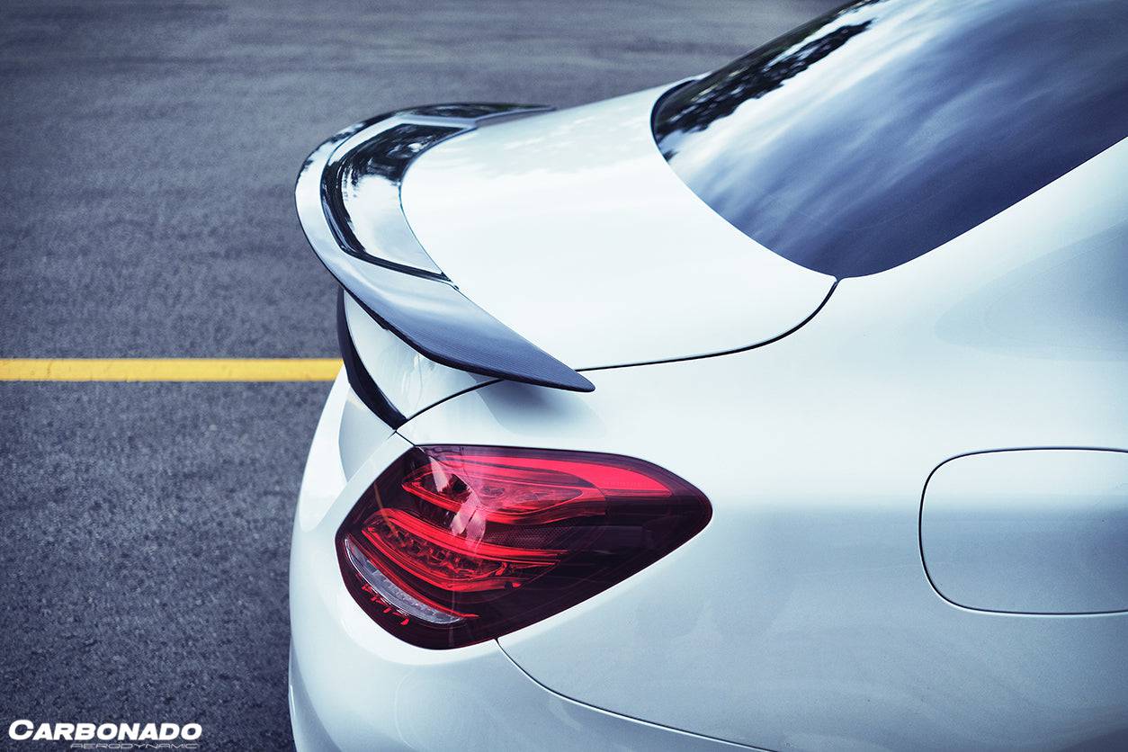 Carbonado RT-II Style Trunk Spoiler | 2015-2021 Mercedes Benz C-Class W205 Sedan