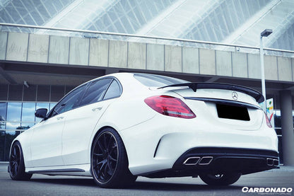 Carbonado RT-II Style Trunk Spoiler | 2015-2021 Mercedes Benz C-Class W205 Sedan