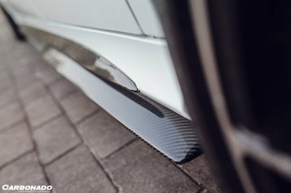 Carbonado PS Style Side Skirts | 2015-2021 Mercedes Benz C-Class C63 AMG W205 Sedan