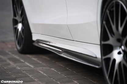Carbonado PS Style Side Skirts | 2015-2021 Mercedes Benz C-Class C63 AMG W205 Sedan