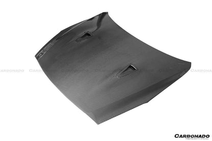Capó de fibra de carbono estilo OEM Nissan GTR R35 CBA DBA 2008-2016 Carbonado