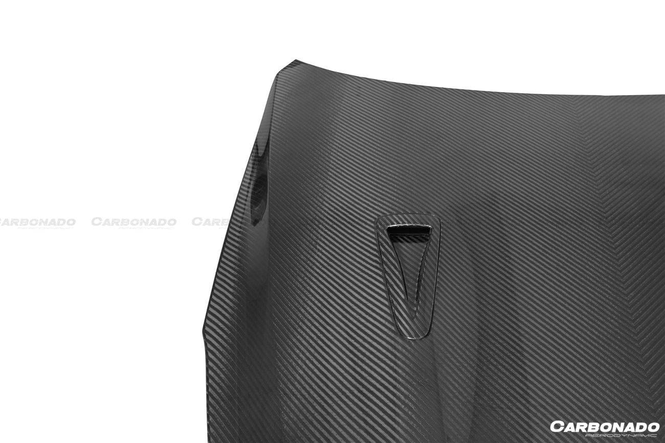 Capó de fibra de carbono estilo OEM Nissan GTR R35 CBA DBA 2008-2016 Carbonado