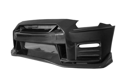 Carbonado 2008-2016 Nissan GTR R35 CBA  DBA NISMO Ver17 Style Front Bumper