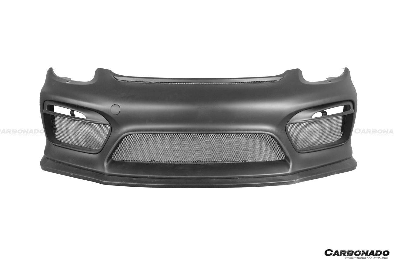 Carbonado 2012-2016 Porsche 981 Boxster | Cayman GT4 Style Front Bumper