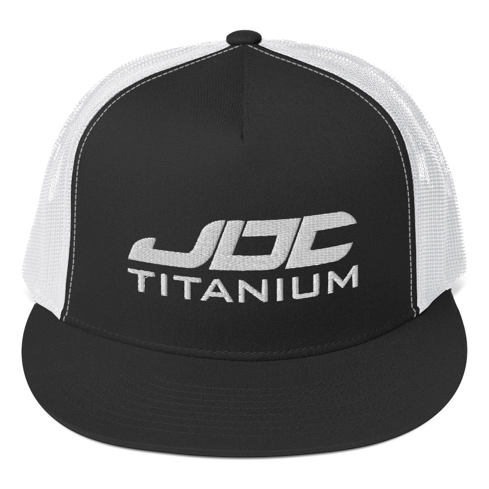 JDC Titanium Snapback Hat with Mesh Back
