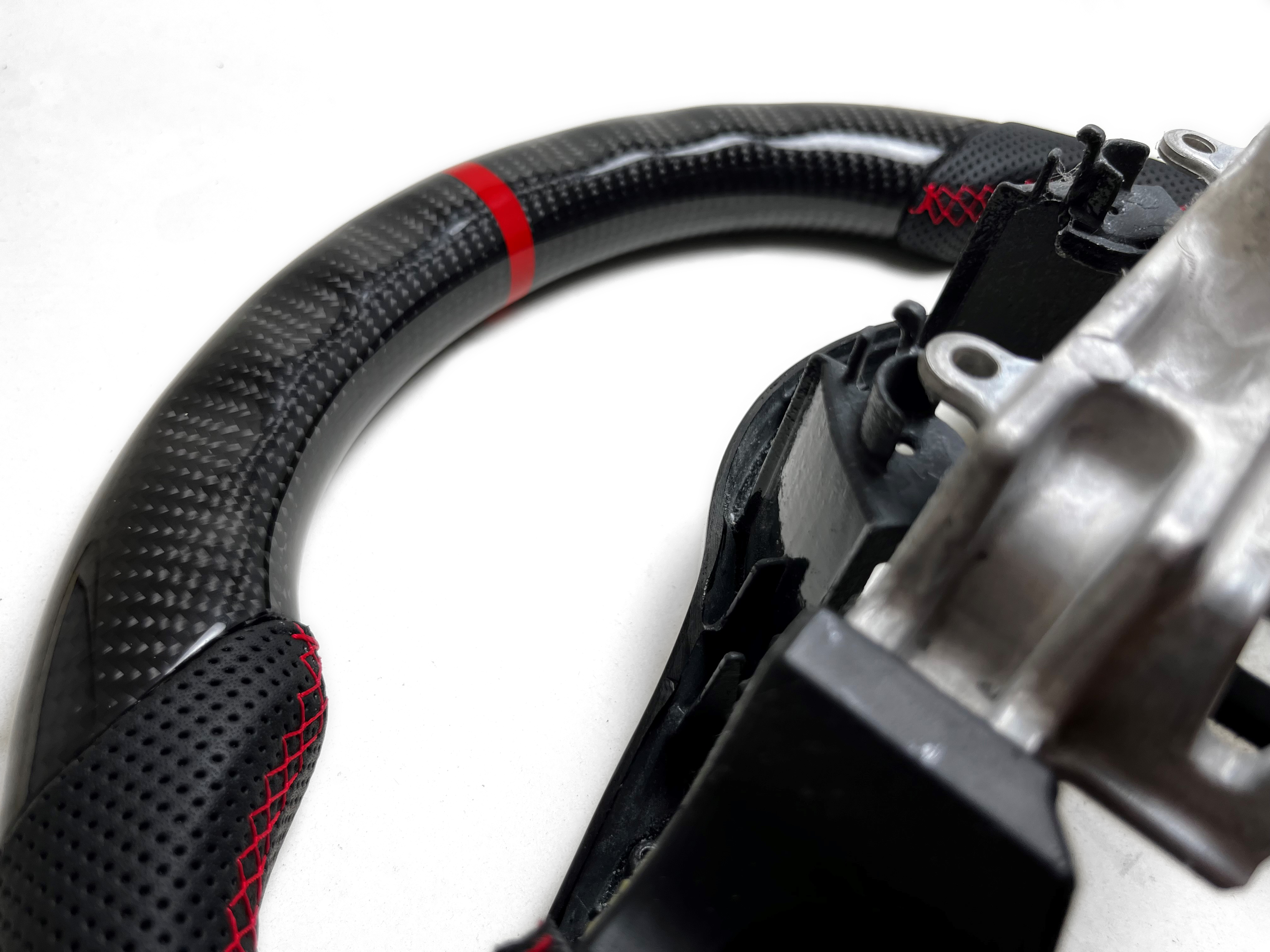 Volante de fibra de carbono Prosport Mitsubishi EVO X (opción 2)