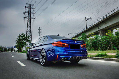 Carbonado 2018-2023 BMW F90 M5 MP Style Carbon Fiber Side Skirts