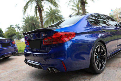 Carbonado 2018-2023 BMW F90 M5 MP Style Carbon Fiber Trunk Spoiler