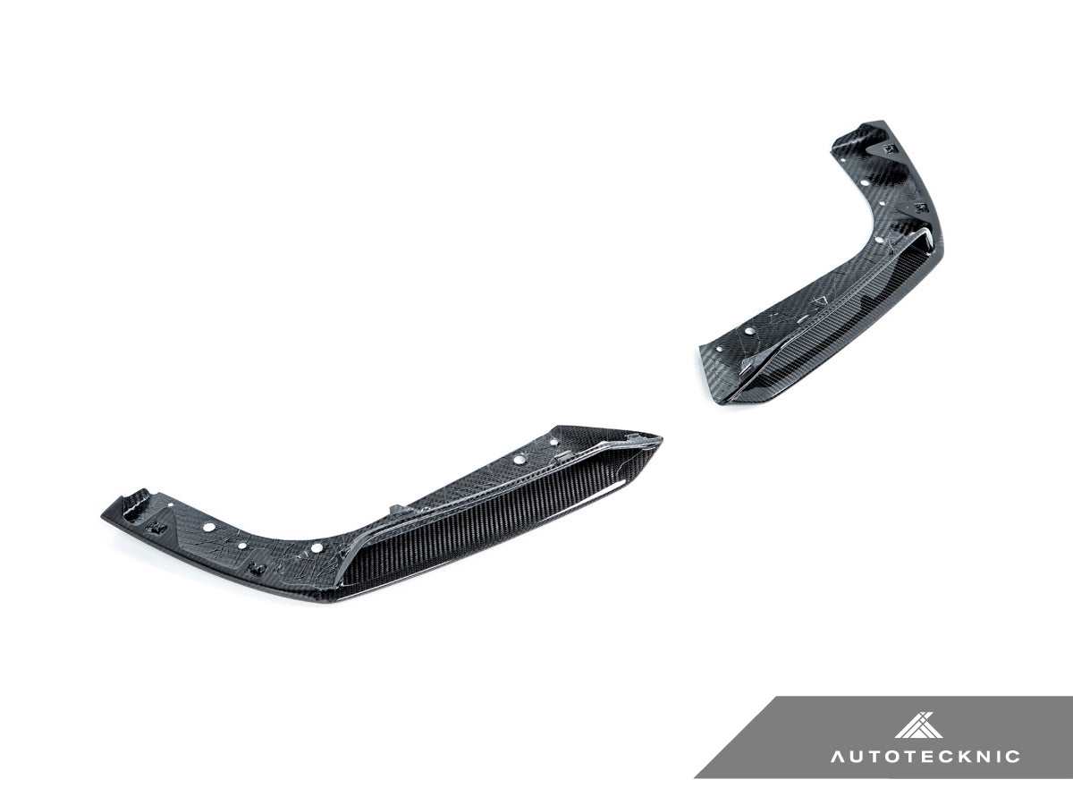 AutoTecknic Performance Dry Carbon Splitter Set - F95 X5M