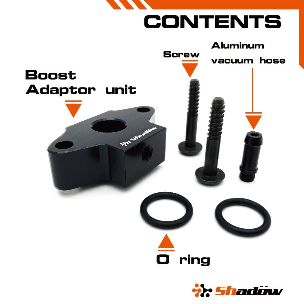 Adaptador de sensor de vacío Shadow Turbo Boost para grifo de indicador de presión de BMW