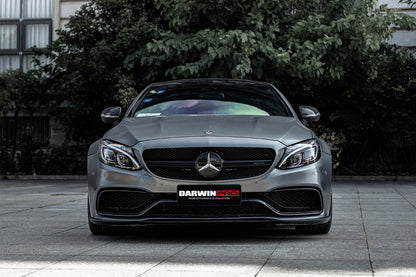DarwinPRO 2015-2021 Mercedes Benz W205 C63 S AMG Coupe BKSS Style Carbon Fiber Front Lip