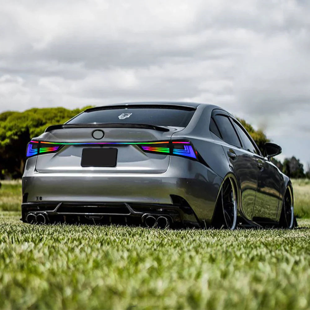 Luces traseras NTXGlow RGB (Lexus IS250, IS300, IS350, IS500, IS200t, 2014-2021)