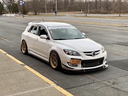 Aeroflow Dynamics Front Splitter V2 (2007-2009 Mazda Speed 3)