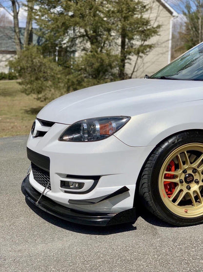 Aeroflow Dynamics Front Splitter V2 (2007-2009 Mazda Speed 3)