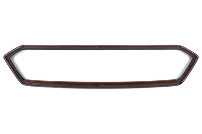 OLM LE Dry Carbon Fiber Grille Garnish (Outer) - 2018-2021 Subaru WRX / STI - 5