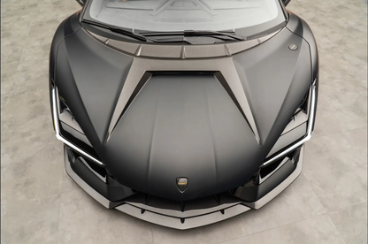 Carbonado MSY Style Autoclave Carbon Fiber Middle Front Light Cover | 2024-UP Lamborghini Revuelto