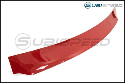 OLM Paint Matched Window Roof Visor / Spoiler - 2015-2021 WRX / STI (G1U- Silver)