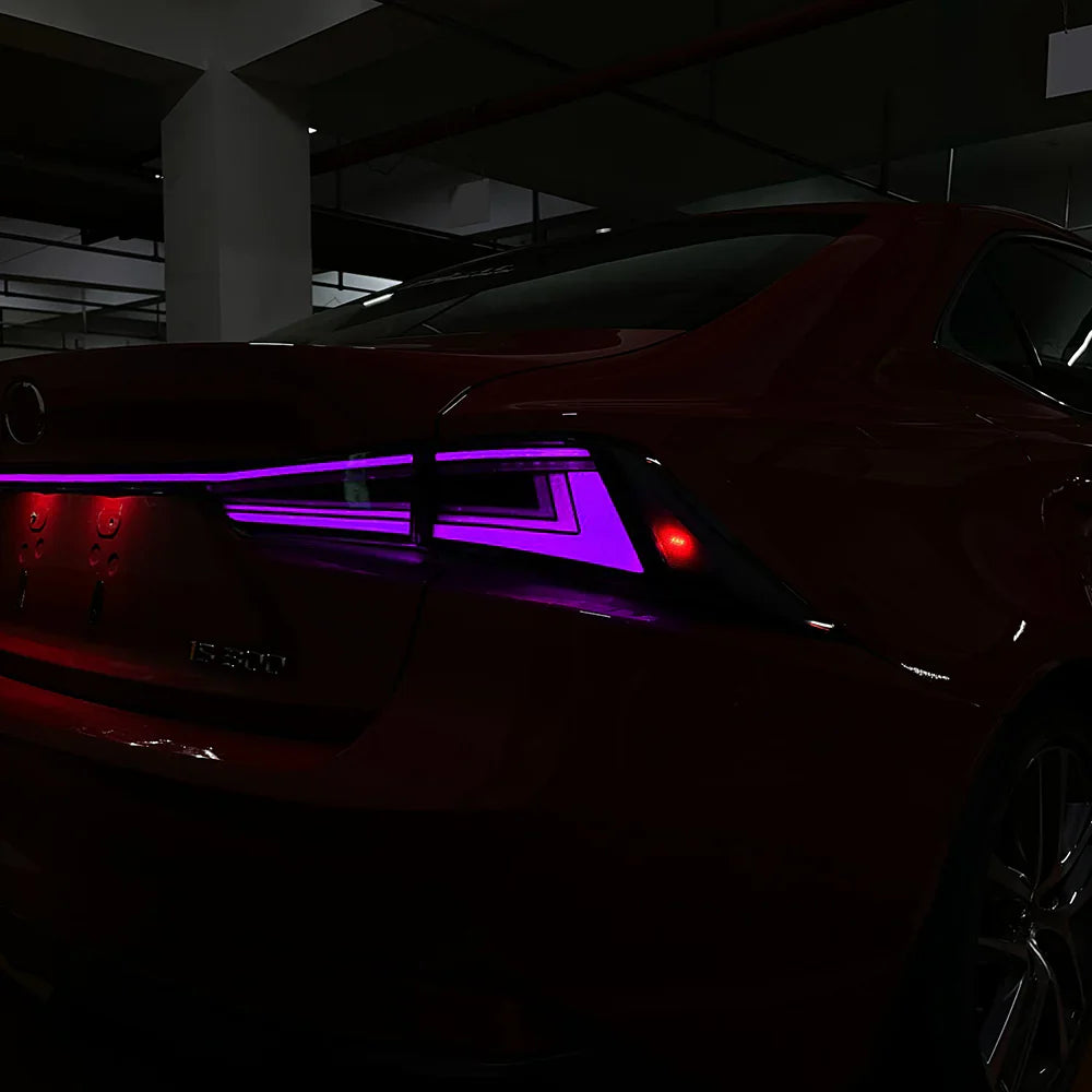 Luces traseras NTXGlow RGB (Lexus IS250, IS300, IS350, IS500, IS200t, 2014-2021)
