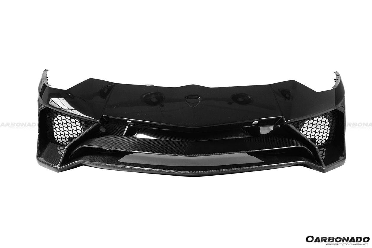 Carbonado 2011-2016 Lamborghini Aventador LP700 LP740 Coupe  Roadster SV Style Front Bumper