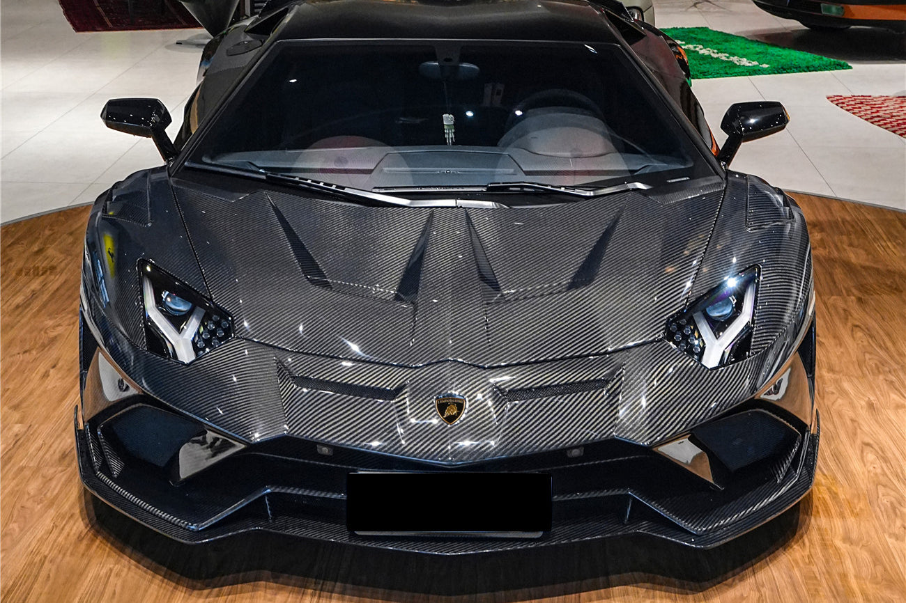 Carbonado 2011-2021 Lamborghini Aventador LP700 LP720 LP750 LP740 Coupe and Roadster CA Style Hood