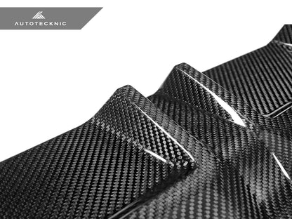 Difusor trasero de carbono seco AutoTecknic de alto rendimiento - G42 Serie 2 M-Sport