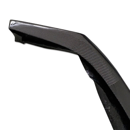 Borde frontal estilo VS de fibra de carbono Tanso de JDMuscle para Toyota Supra 2020+
