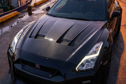Carbonado LB3 Style Carbon Fiber Hood | 2017-2023 Nissan GTR R35