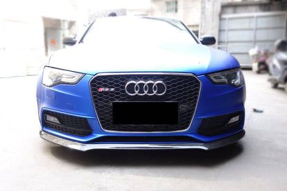 Faldón delantero de fibra de carbono estilo DM para Audi A5 Sline S5 Carbonado 2009-2015