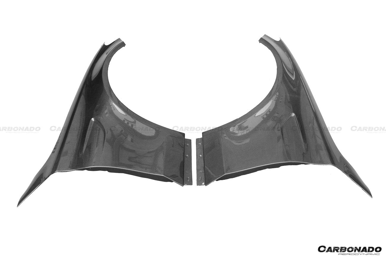 Guardabarros de fibra de carbono para Mercedes Benz W205 C63S AMG Sedán Carbonado 2015-2021