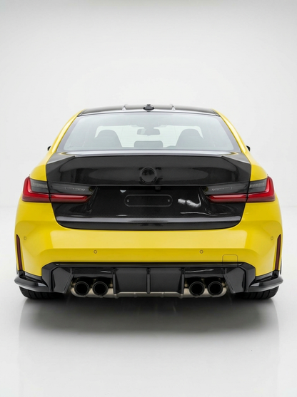 BMW 3 Series G80 M3 CSL Style Carbon Fiber Trunk (2019+)