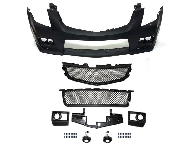 Innovative Motorsports 2008-2013 Cadillac CTS-V Style Front Bumper w/ Front Grille with FOG Lights
