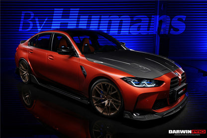 DarwinPRO 2021-UP BMW M3 G80 BKSS Style Carbon Fiber Side Skirts