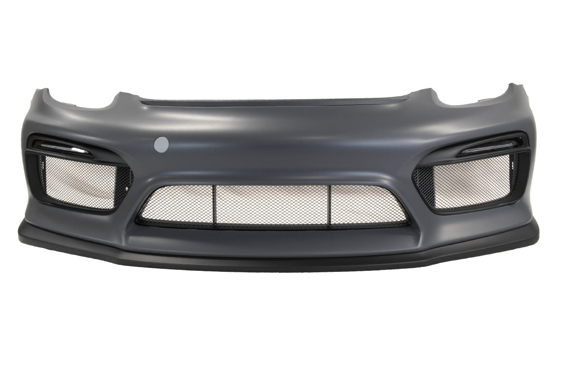 Innovative Motorsports 2013-2016 Porsche 981 Cayman Boxster, GT4 Style Front Bumper w/DRL w/o HL Washer