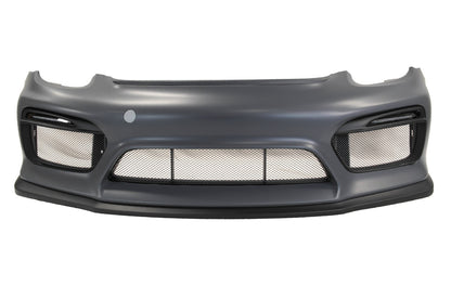 Innovative Motorsports 2013-2016 Porsche 981 Cayman Boxster, GT4 Style Front Bumper w/DRL w/o HL Washer