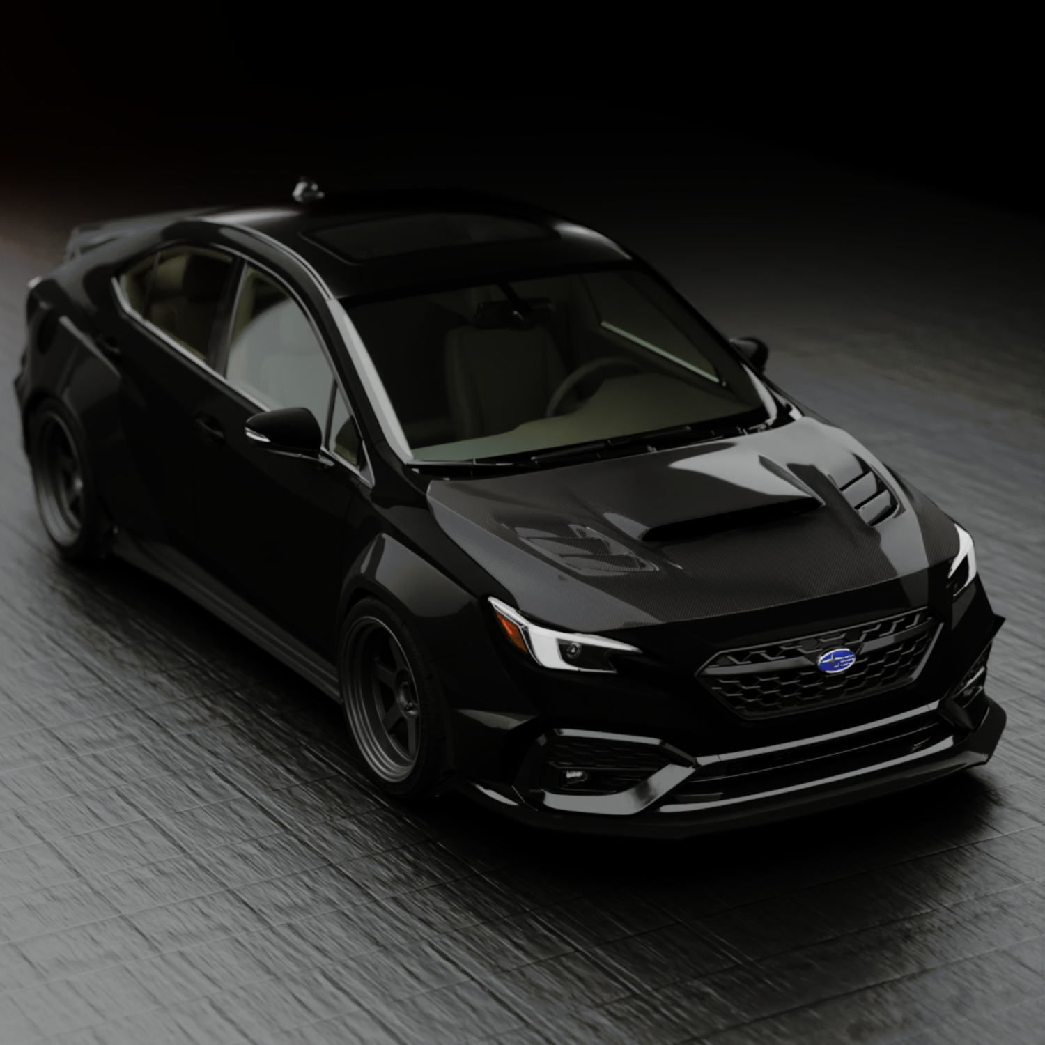 JDMuscle [22-25 WRX] Over-Fender Wide Body Kit