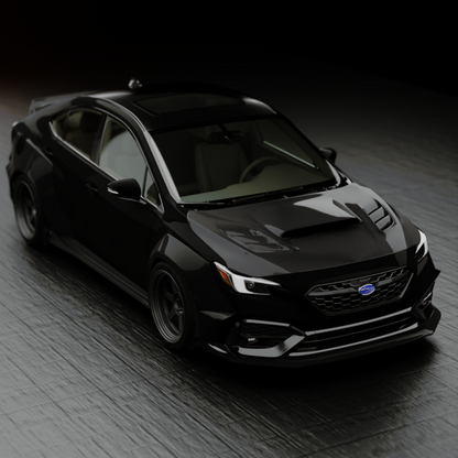 JDMuscle [22-25 WRX] Over-Fender Wide Body Kit