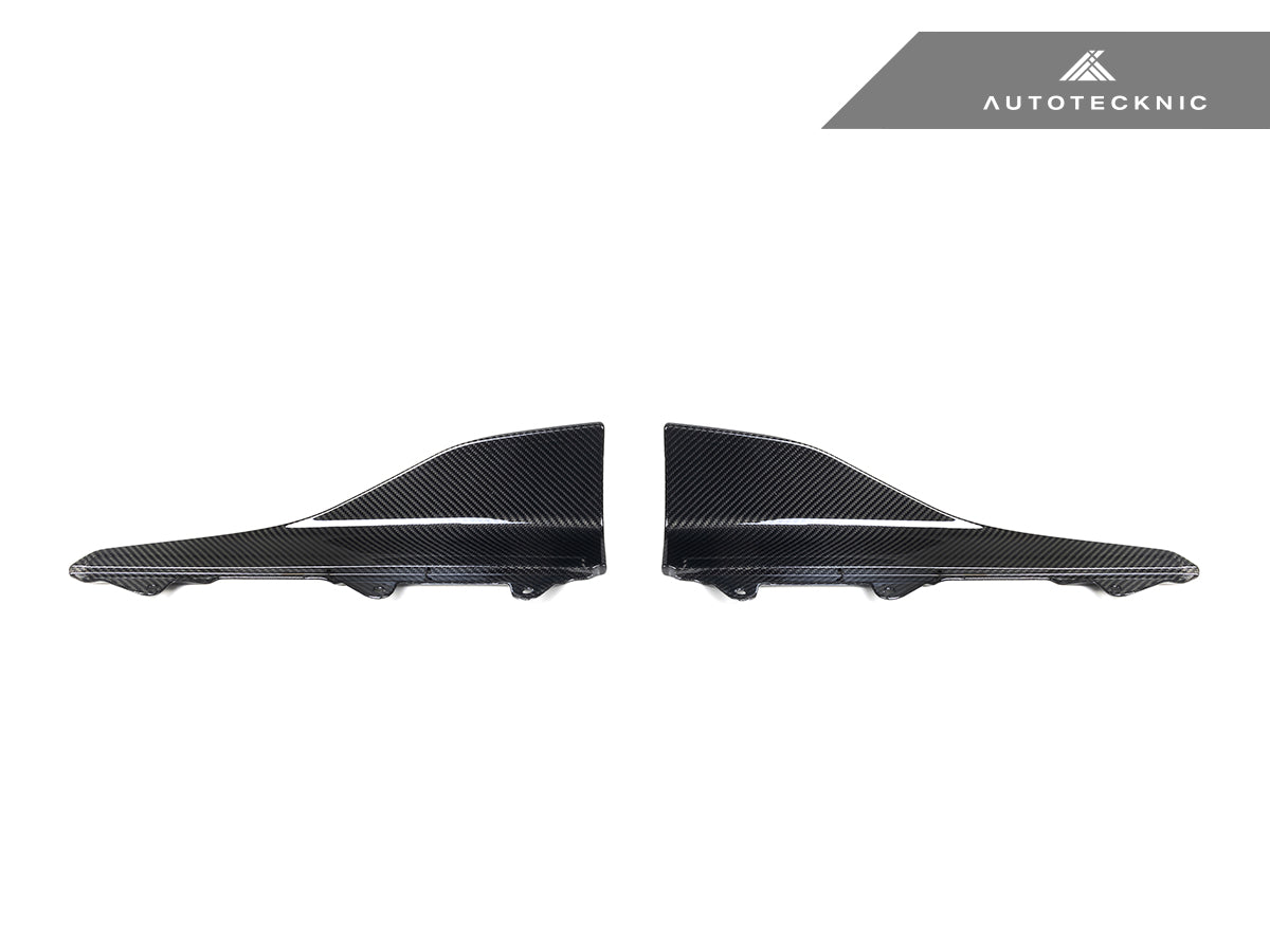 Juego de alerones para faldones laterales de carbono seco AutoTecknic - F87 M2 (ATK-BM-0378)