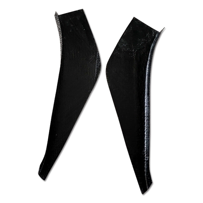 JDMuscle Tanso Carbon Fiber VS Style Canards - Toyota Supra 2020+ con parachoques de serie
