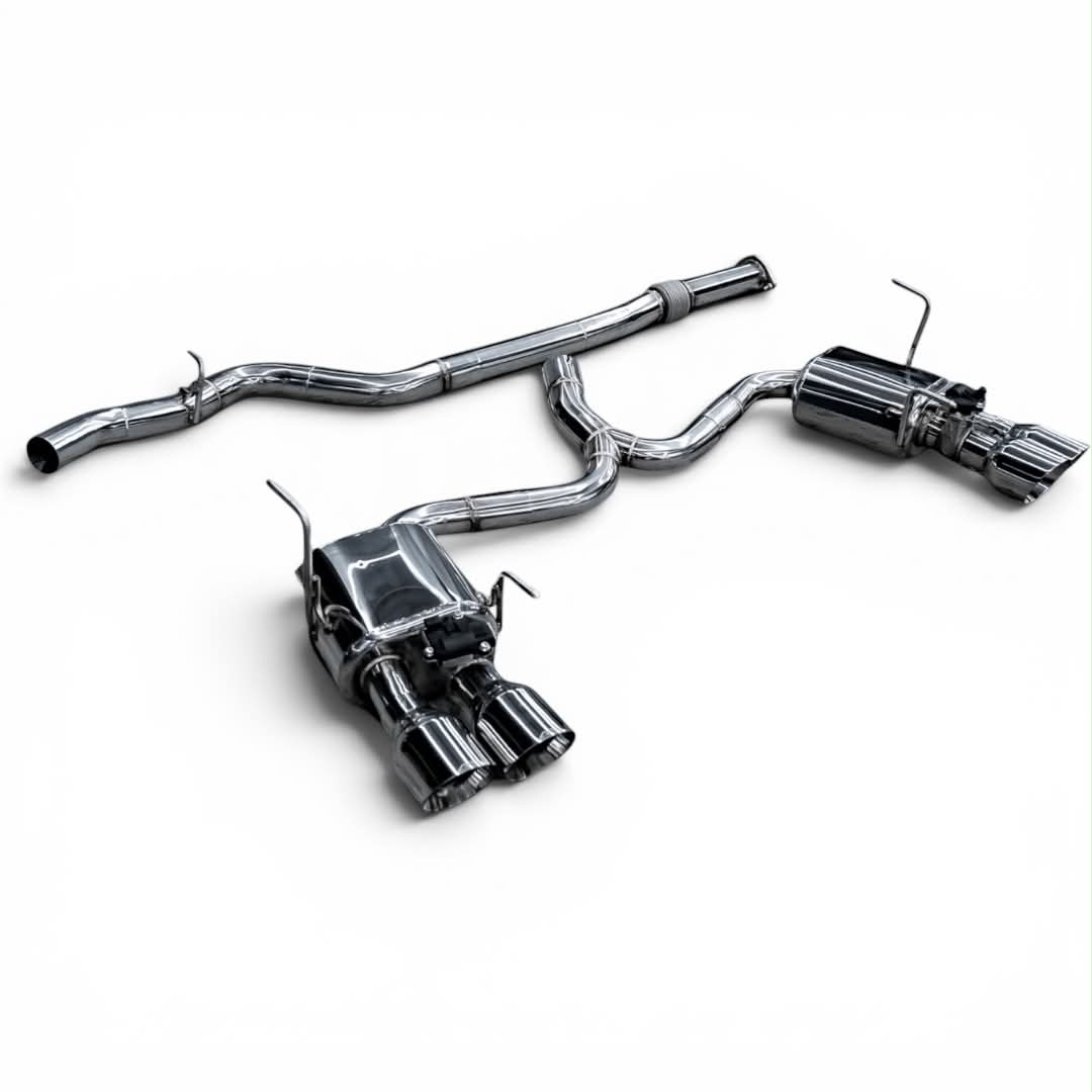 Sistema de escape catback con válvula Aeroflow Dynamics F1 (Subaru WRX 2022-2025)