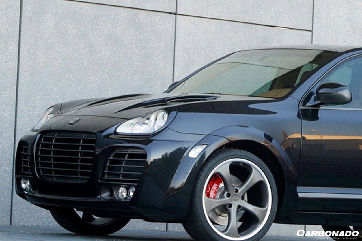 Carbonado 2002-2007 Porsche Cayenne 955 TA Style Auto Full Wide Body Kit