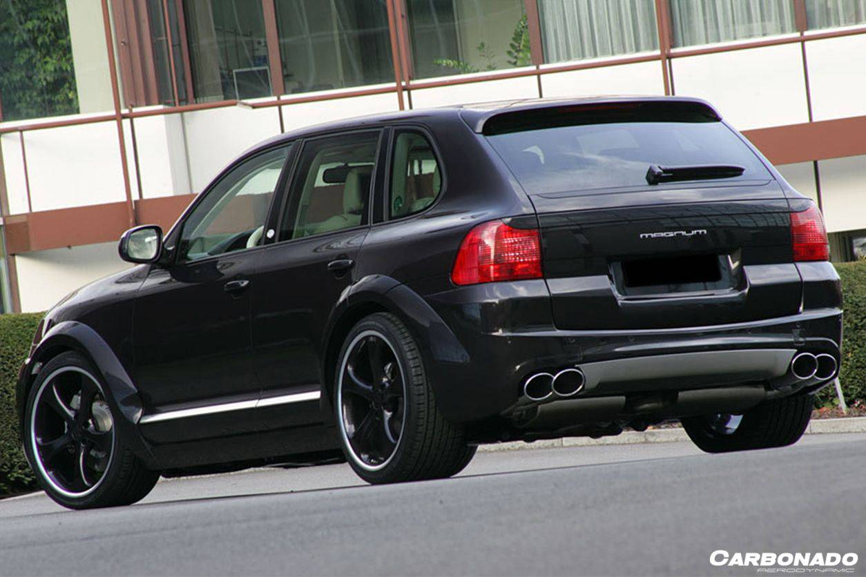 Carbonado 2002-2007 Porsche Cayenne 955 TA Style Auto Full Wide Body Kit