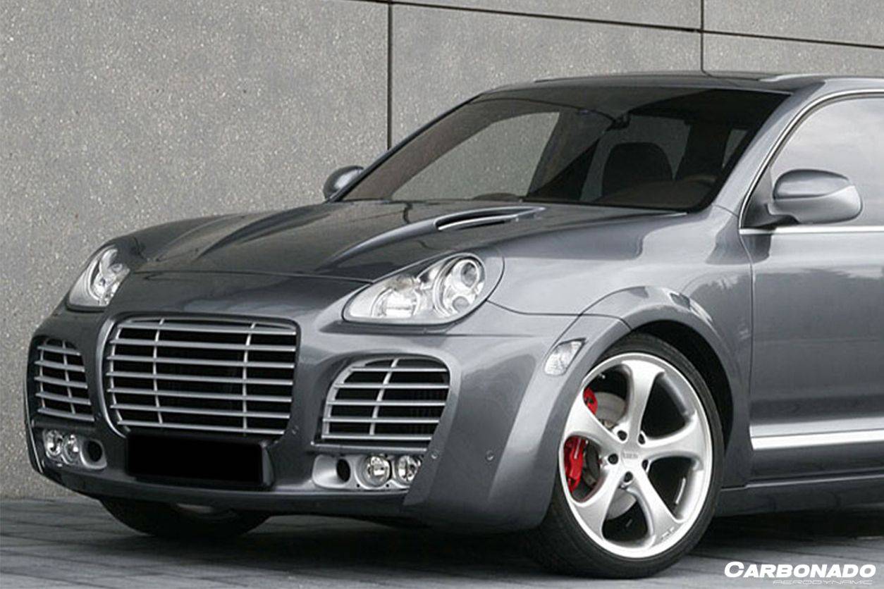 Carbonado 2002-2007 Porsche Cayenne 955 TA Style Auto Full Wide Body Kit