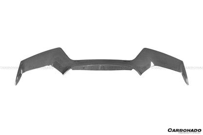 Carbonado 2018-2022 Ferrari 488 Pista OEM Style Carbon Fiber Front Bumper Middle Lip