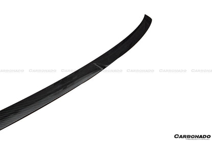 Carbonado 2014-2024 Infiniti Q50 Sedan RW Style Carbon Fober Trunk Spoiler