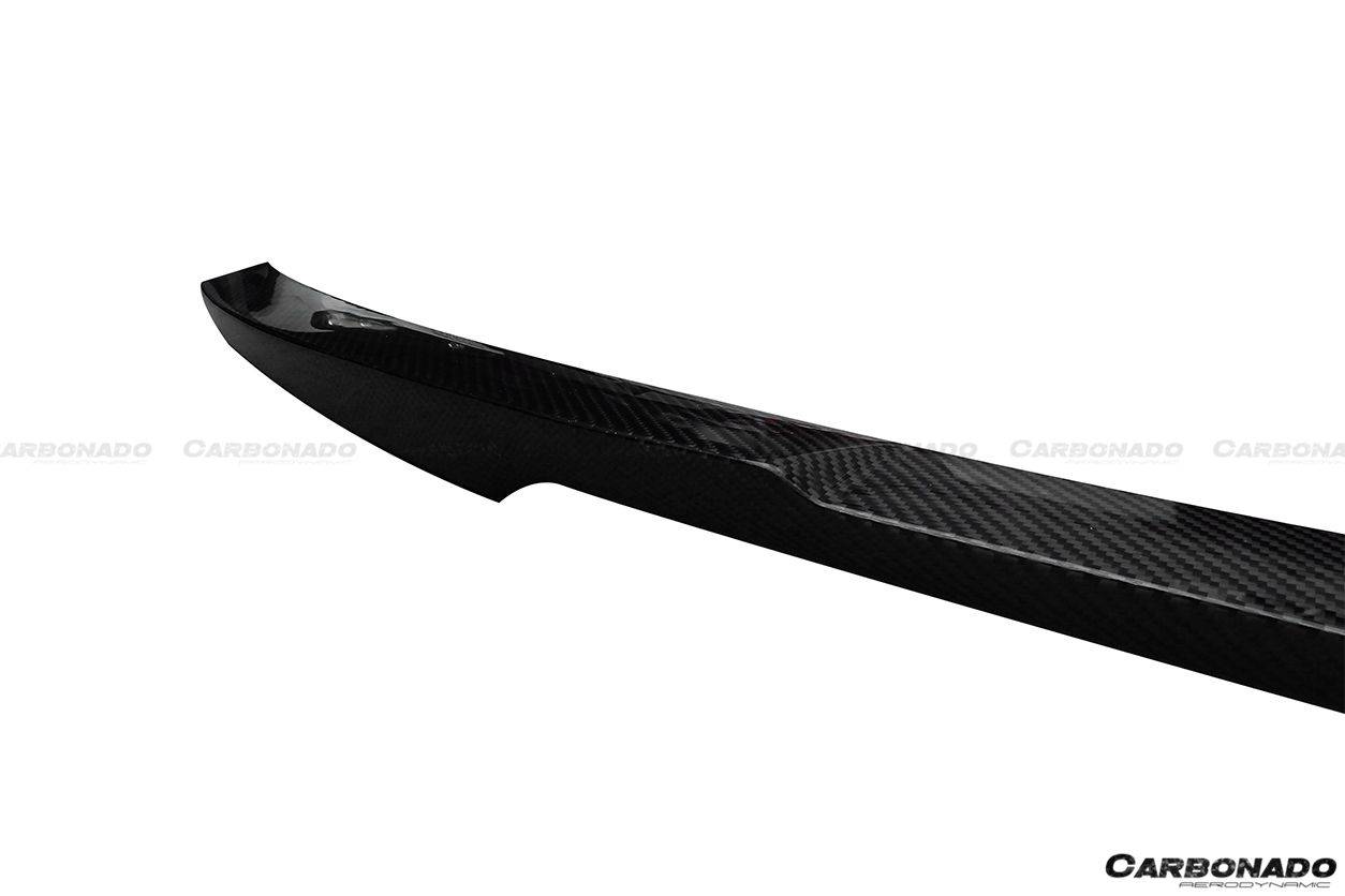 Carbonado 2014-2024 Infiniti Q50 Sedan RW Style Carbon Fober Trunk Spoiler